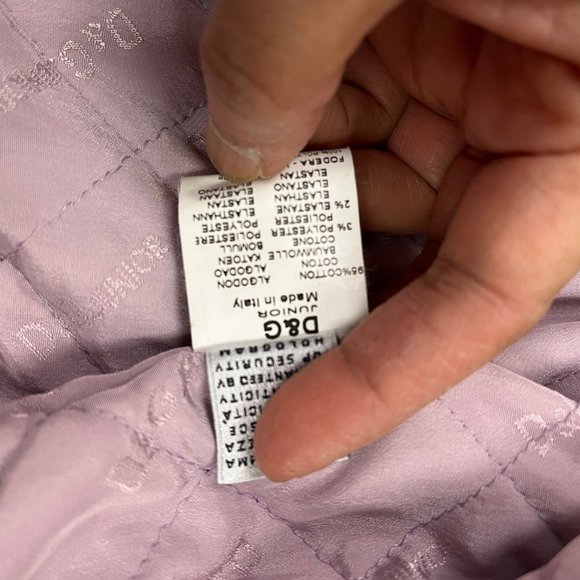 D & G JUNIOR JACKET - Picture 6 of 9